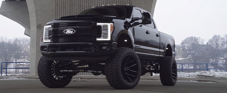 Lifted Ford F-250