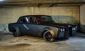 Murdered-Out Rolls-Royce Silver Shadow Looks Out Of This World