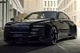 Murdered-Out Rolls-Royce Spectre EV Mixes Fresh and Old-School Vibes in Phantasy Realm