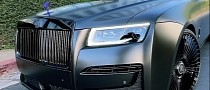 Murdered-Out Triple Black Ghost Is the American Take on Factory-White Rolls-Royce