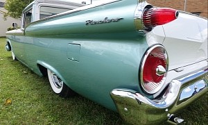 Museum-Grade 1959 Ford Ranchero Is a Mesmerizing Head-Turning Machine, Looks Spotless