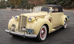 Museum-Worthy 1939 Packard Twelve Series 1707 Convertible Victoria Is Up for Grabs