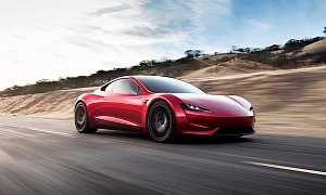 Musk Says New Tesla Roadster Would Get 10 SpaceX Rockets