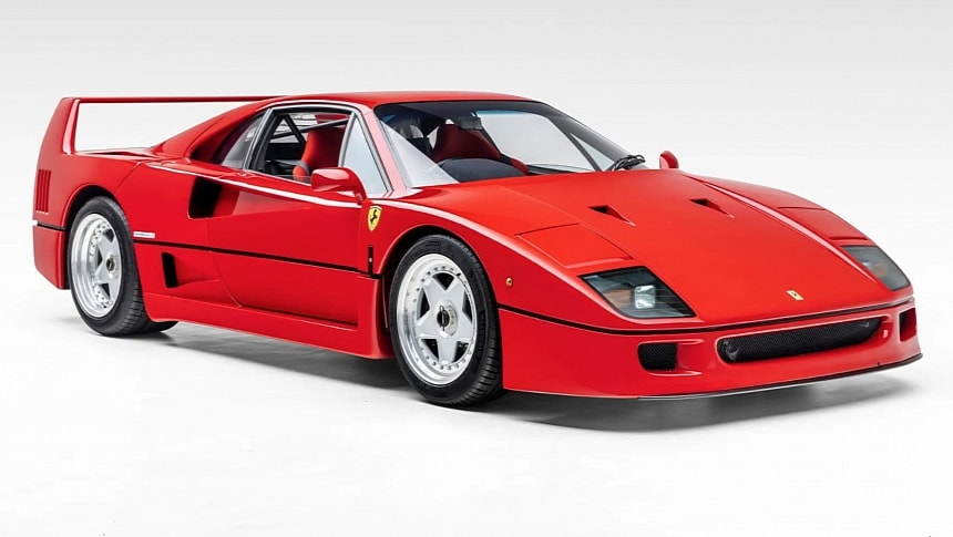 Ferrari F40 stolen in 2000 and found in 2024