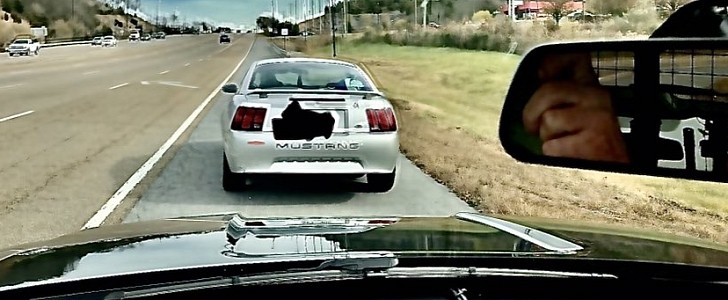 Mustang driver caught speeding, tries his hand at delivering most creative excuse for it
