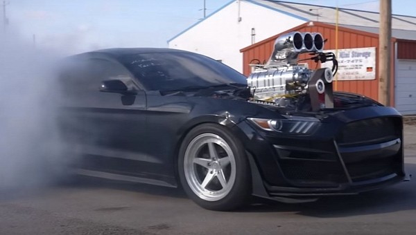 Ford Mustang Burnout machine build