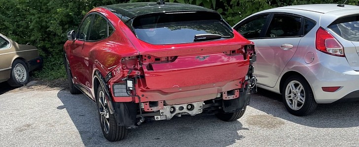 Mustang Mach-E Owner Gets Rear-Ended, Is Mad at Ford for Lack of Parts