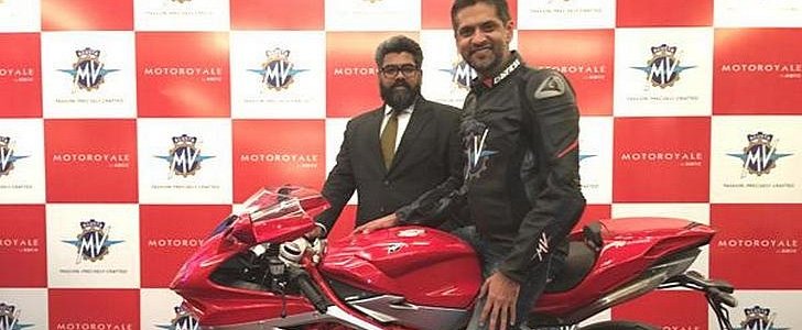 MV Agusta debuts in India