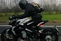 MV Agusta Dragster 800 Spied on the Road