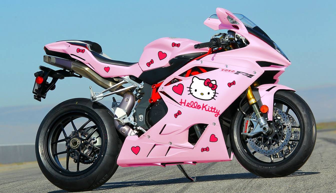 Hello Kitty motorcycle