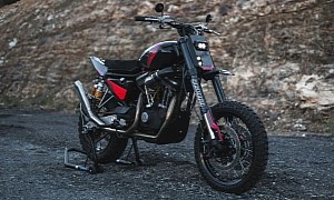 MX-Inspired Custom Harley Sportster 1200 Is All Geared Up for Serious Off-Road Action