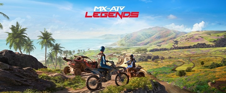 MX vs ATV Legends key art