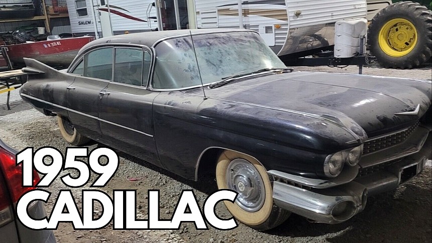 1959 Cadillac ready for restoration