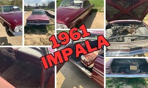 Mysterious 1961 Chevrolet Impala Flexes Bubble Top Vibes, Barn Dust
