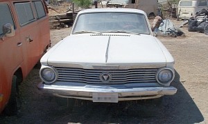 Mysterious 1964 Plymouth Valiant Purchased at Auction Spends Two Decades in the Same Spot