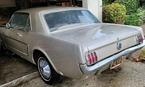 Mysterious 1965 Ford Mustang Found in a Garage Doesn’t Tell the Whole Story