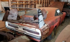 Mysterious 1969 Dodge Charger Daytona Spent Decades in Storage, Gets Second Chance