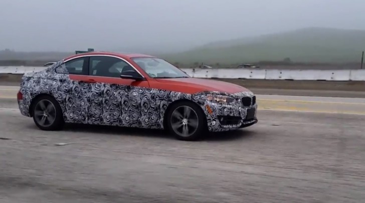 BMW 2 Series Coupe Camouflaged