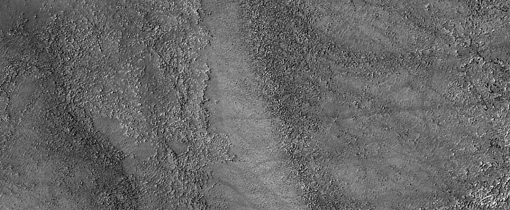 Aonia Mons region of Mars 