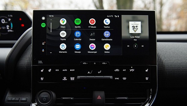 Android Auto home screen UI (not Coolwalk)