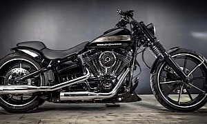 Nameless 2013 Harley-Davidson Breakout Is Luxury on Two Wheels, French-Style