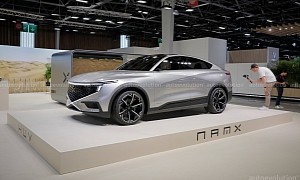 NamX Rocks the Paris Motor Show With a Hydrogen-Powered SUV Concept Using Removable Tanks