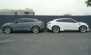 Nardo Gray or White Lambo Urus on RDBs? That Is the Forged CF Widebody Question!