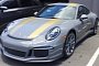 Nardo Grey Porsche 911 R with Matching Wheels Comes from Hawaii