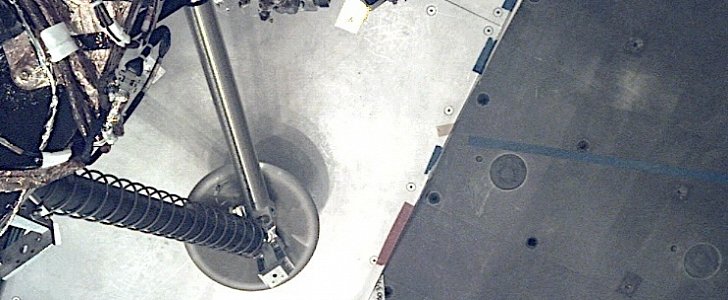 NASA InSight footpad