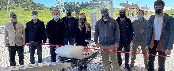 NASA researchers visit the Zipline test facility in California to learn more about the company's highly autonomous operations 