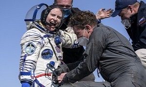 NASA Astronaut Kate Rubins and Crewmates Return From ISS After 185 Days in Space