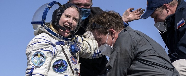 NASA astronaut Kate Rubins returns to Earth after a six month mission