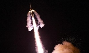 NASA Black Brant XII Rocket Launch Lights Up the Sky With Colorful Clouds