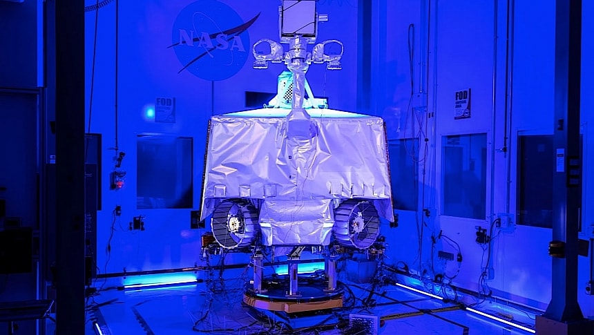 Volatiles Investigating Polar Exploration Rover (VIPER) Moon rover
