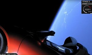NASA Detects a Car in Earth Orbit