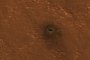 NASA InSight Looks Like a Spec of Metal in the Martian Reddish Dust