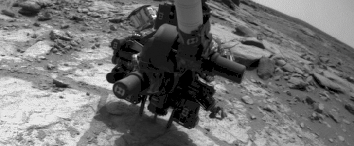 Curiosity's drill back in working order