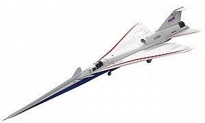 NASA Reveals Very American Paint Scheme for the X-59 Supersonic Experimental Aircraft