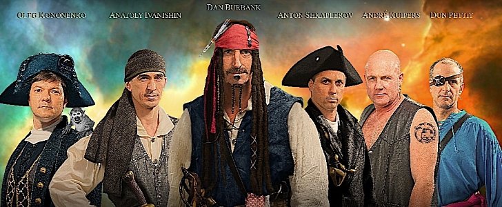 NASA Pirates of the Caribbean poster