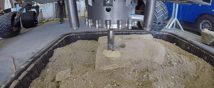 Curiosity rover to start using percussion drilling