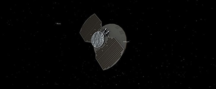 NASA InSight en route to Mars