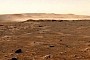 NASA's Perseverance Rover Spots Massive Wind-Lifted Dust Cloud on Mars