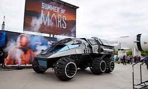 NASA Showcases Massive Mars Rover Concept Vehicle