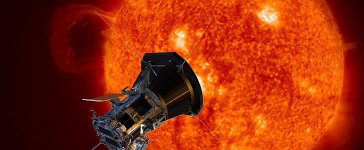 Illustration of NASA's Parker Solar Probe