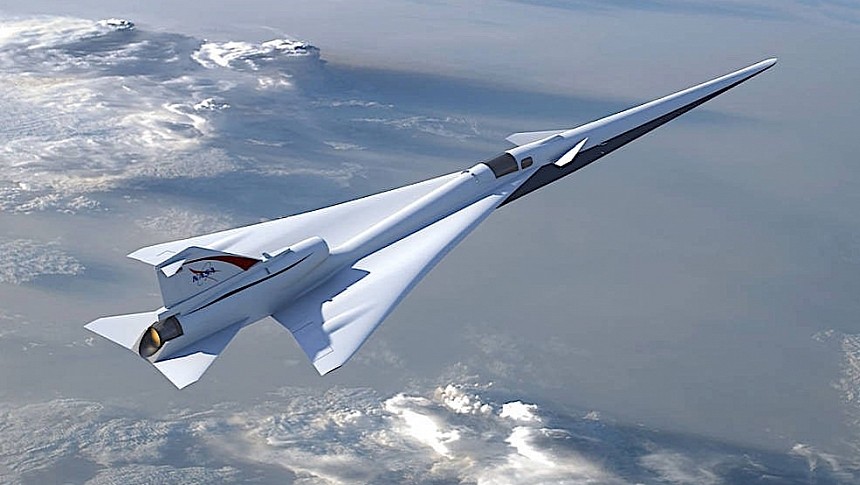 Rendering of the X-59