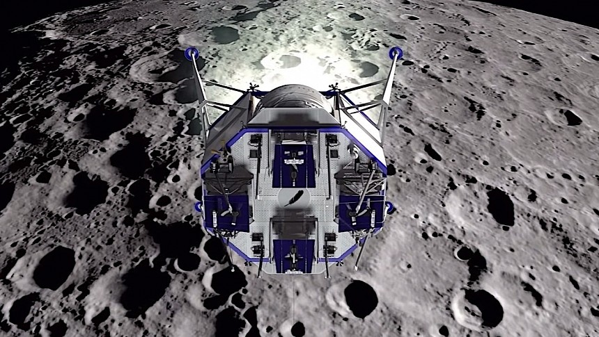 Blue Origin too is working on ways to harness resources on the Moon