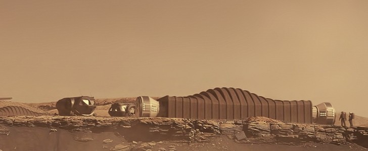 The Mars Dune Alpha Habitat will be 3D-printed by ICON for NASA
