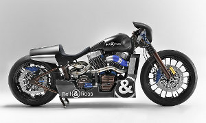 Nascafe Racer by Shaw Harley Davidson and Bell & Ross Revealed