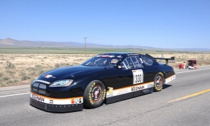 NASCAR Dodge Charger Tops 240 MPH on Public Road