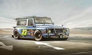 NASCAR Land Rover Defender Mashup Would Make One Hell Of an Eccentric Racecar